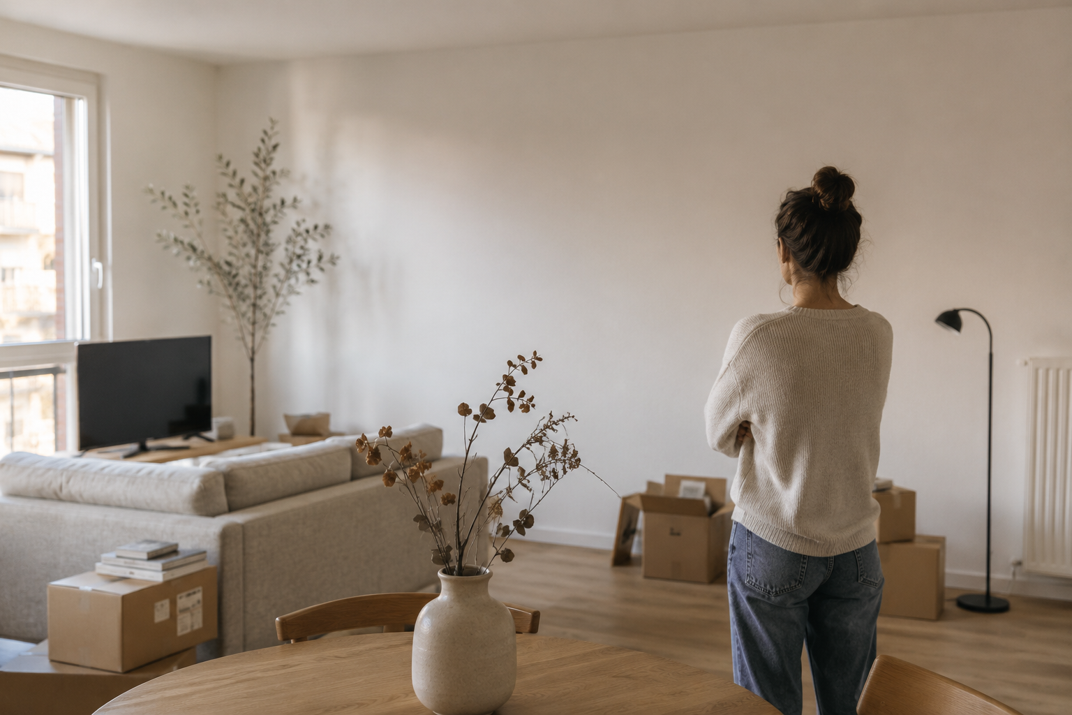 Perché la casa nuova sembra ancora provvisoria?