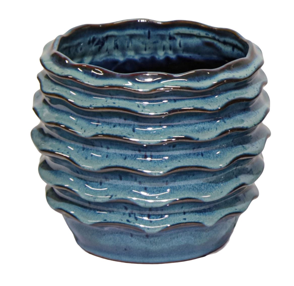 Vasi di vetro e ceramica