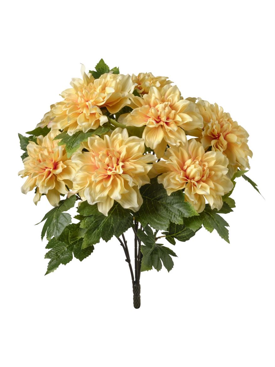 Art. Mazzo Dalie Cm50 Yellow