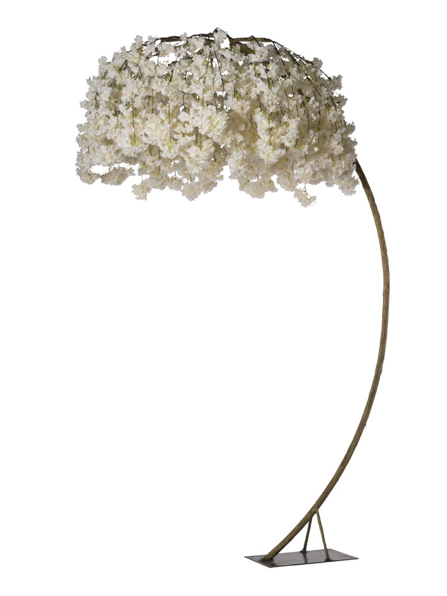 Art. Pianta Struttura Pesco D.170 H.280cm - Whi