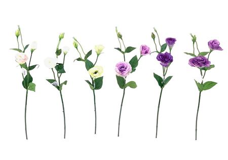 Art. Ramo Lisianthus 67cm - Purple White