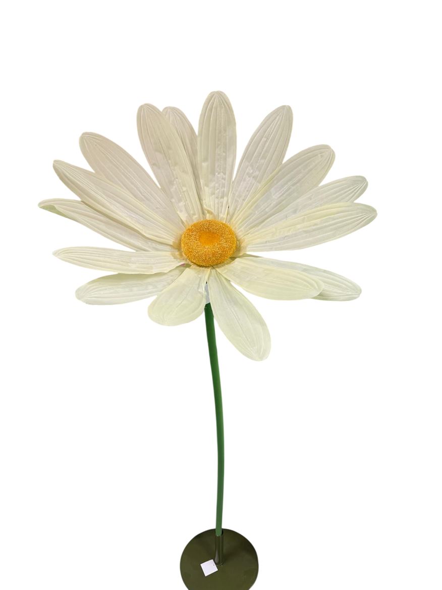 Art. Ramo Margherita Gigante D40 H125cm - Giallo