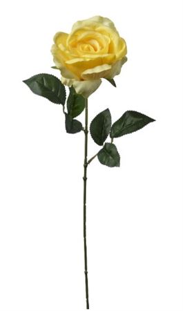 Art. Ramo Rosa Singola 66cm Lt.yellow