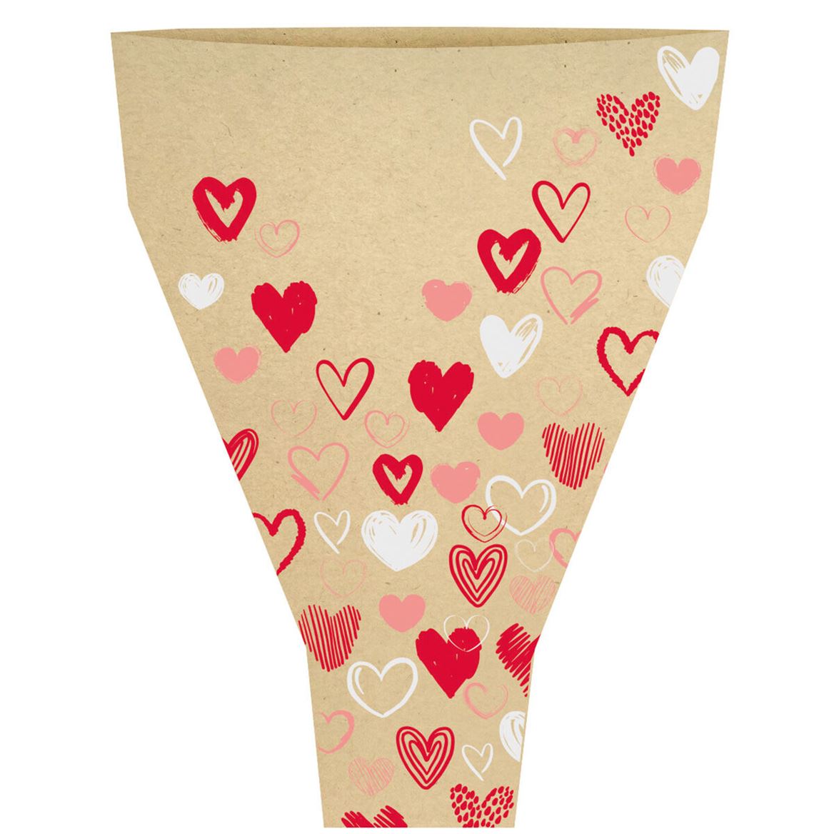 Buste. Cono Portafiori Pauline 50x35x10cm - 50pz.