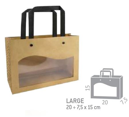 Buste. Delicatessen Large Ecru-blanc - Box 10pz