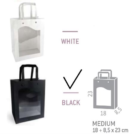 Buste. Delicatessen Medium Black - Box10pz