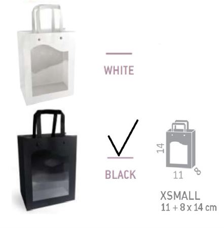 Buste. Delicatessen Xsmall Black - Box 10pz