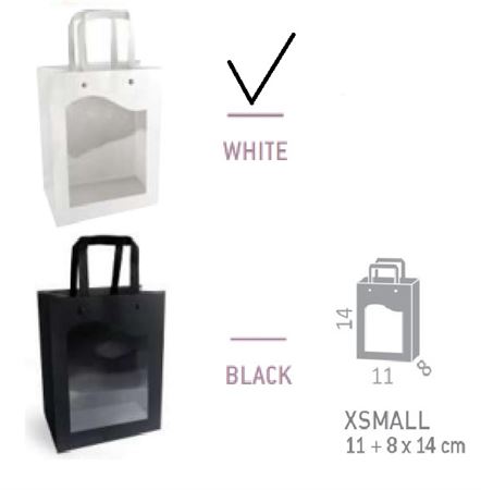 Buste. Delicatessen Xsmall White - Box10pz