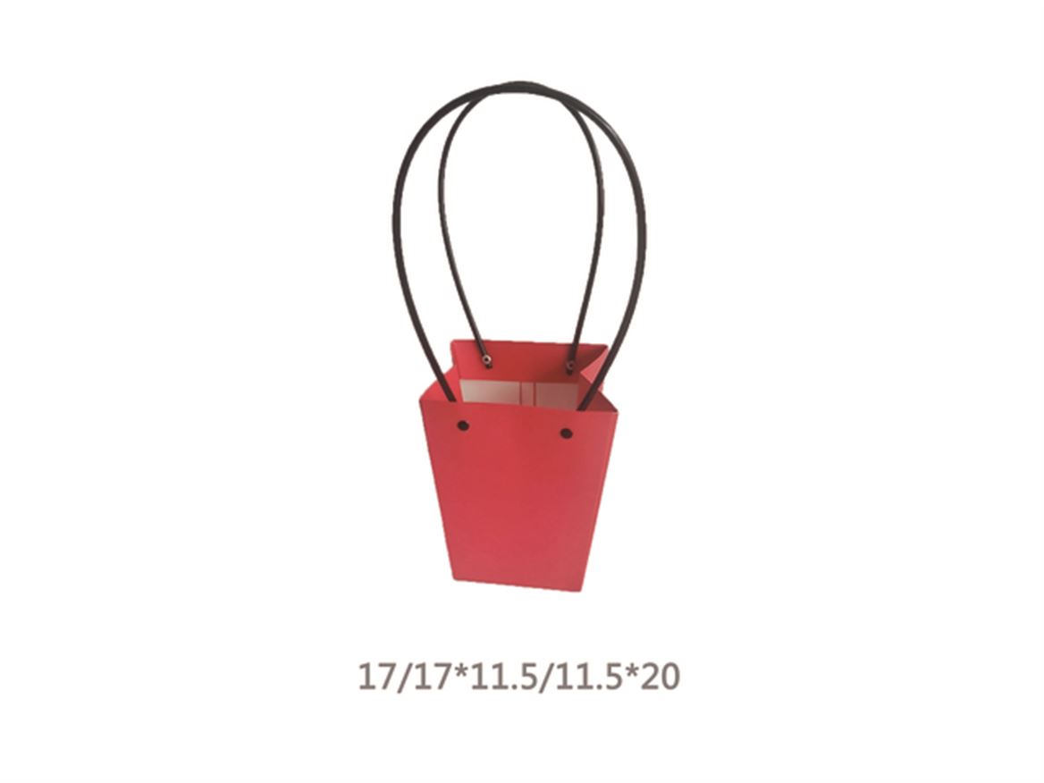 Buste. Flower Bag Red Color