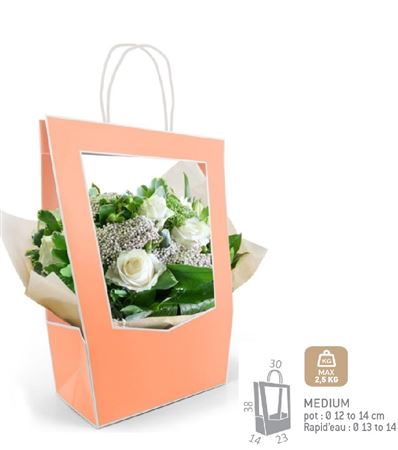 Buste. Medaillon Medium Peach - 5pz.