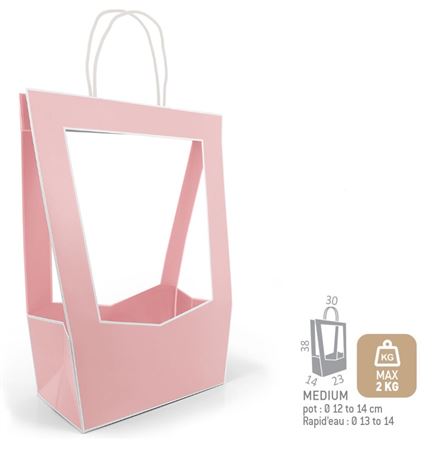Buste. Medaillon Medium Pink - Box 5pz