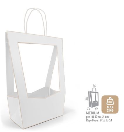 Buste. Medaillon Medium White - Box 5pz