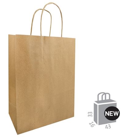 Buste. Natural Xlarge2 - 43x16x33cm - 50pz.
