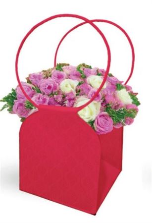 Buste. Trianon 15x15h16.5cm Red - 10pz