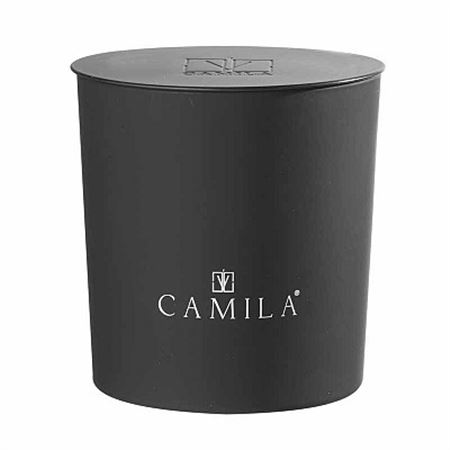 Candele. 200g. D.9 H.9cm Nero - Liquirizia