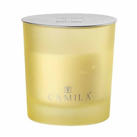 Candele. 200g. D.9 H.9cm Sat. Giallo - Limone Zenz