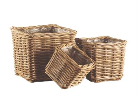 Cesti Caspò. Quadri S-3 Rattan P20x20h17 Gr30x30h2