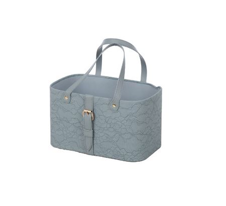Deco. Borsa Ecopelle Pizzo 24x15h14 - C. Da Zucch.