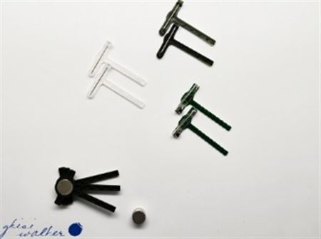 Flory. Corsage Clip Traspar. Con Spilla - 50pz
