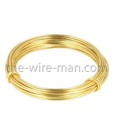 Flory. Filo Alluminio Oro 09- 2mm 12m -100g