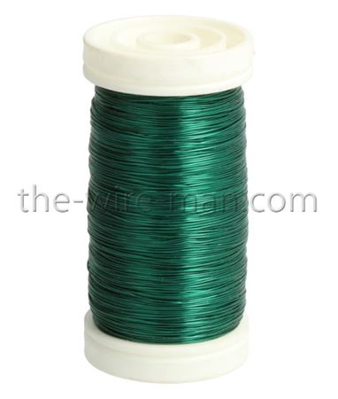 Flory. Filo Laccato Verde 10 - 0.3mm160m -100g
