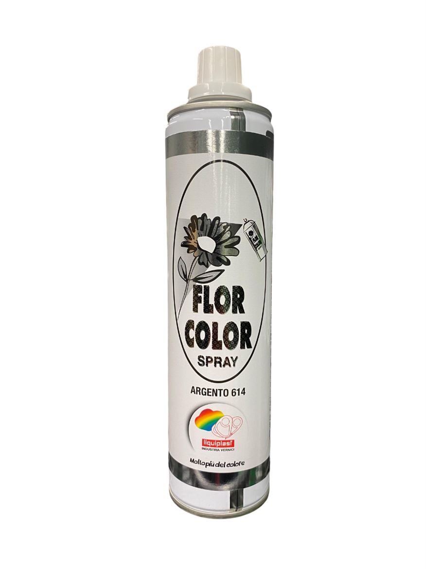 Flory. Flor Color Spray Argento 614 - 400ml