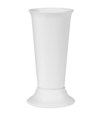 Flory. P.fiori Carr. + Base D.18x45h Bianco