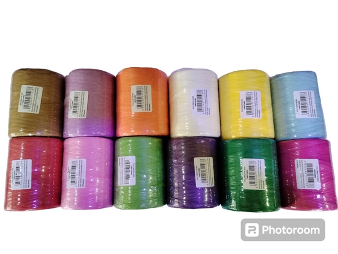 Flory. Raffia 7mm X 250m Mix