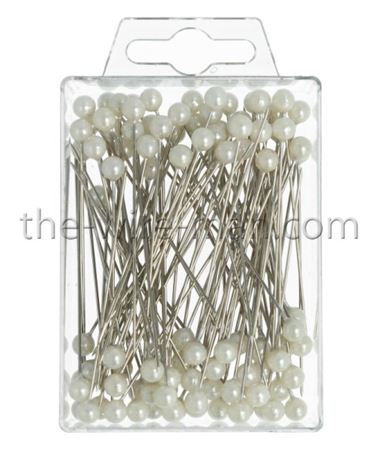 Flory. Spilli Con Perla Bianco-6mm 65mm-100pz