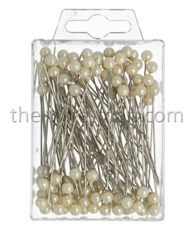 Flory. Spilli Con Perla Champ.-6mm 65mm-100pz