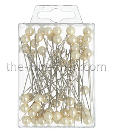 Flory. Spilli Con Perla Champ. -8mm 65mm-55pz