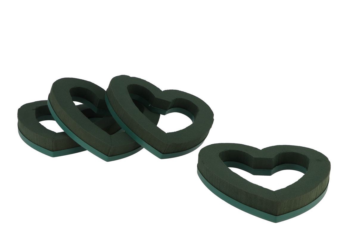 Flory. Spugne. Oasis Spugna Cuore Aperto 21cm -4pz