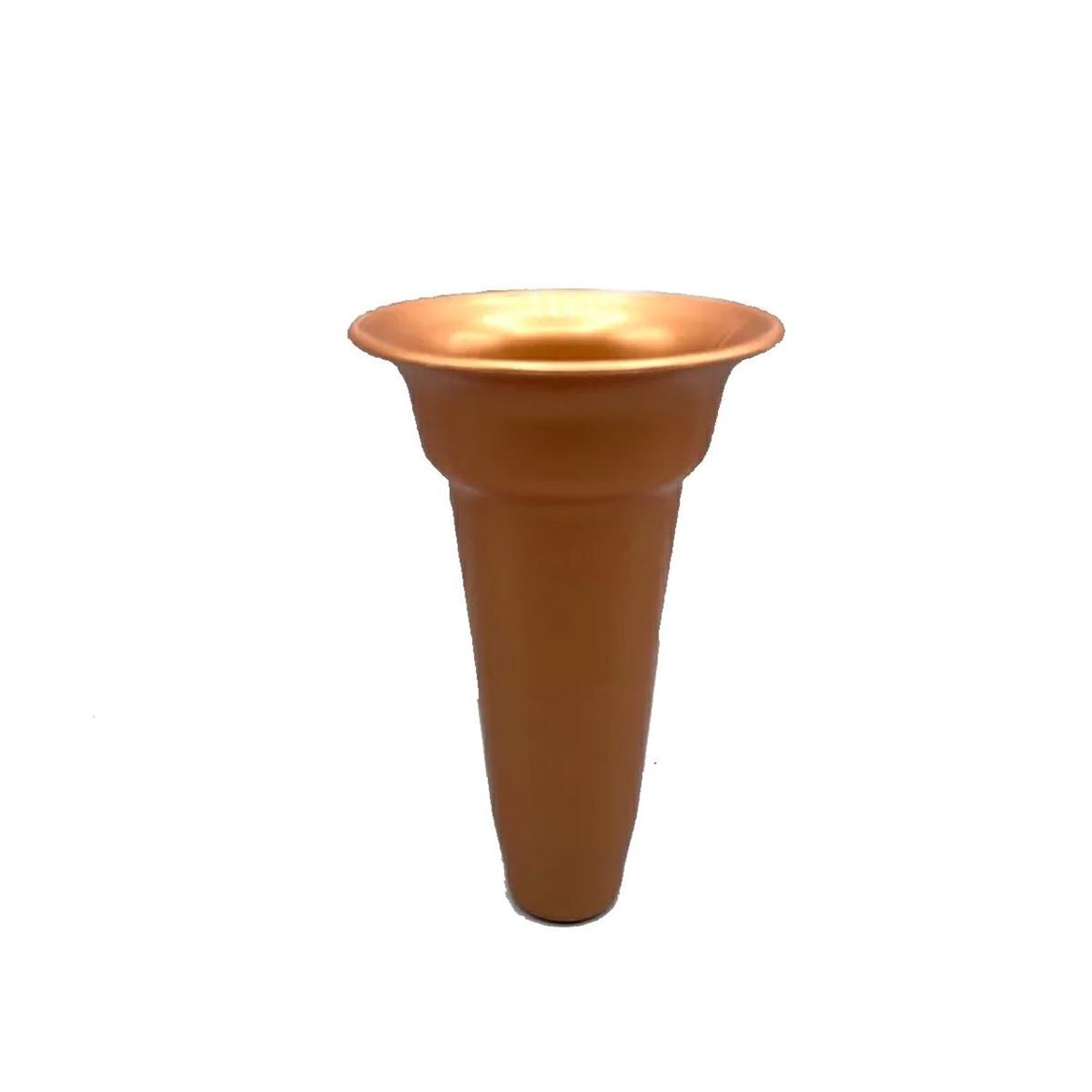 Flory. Vaso Carrara Xs D.9x14h Bronze 12pz