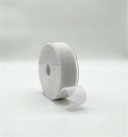 Nastri. Cotone Mm40x20mt Bianco (01)