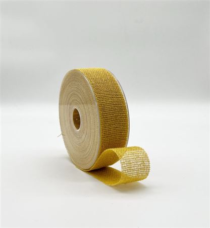 Nastri. Cotone Mm40x20mt Giallo Ocra (05)