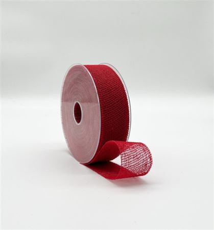 Nastri. Cotone Mm40x20mt Rosso (07)
