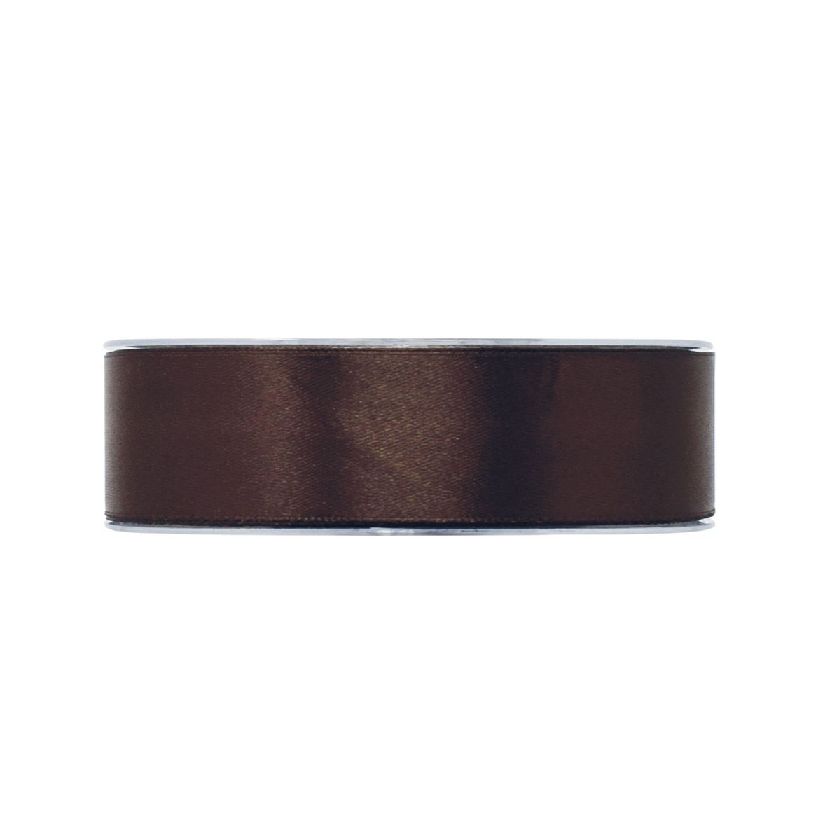 Nastri. Doppio Raso Mm25x50mt Marrone (23)