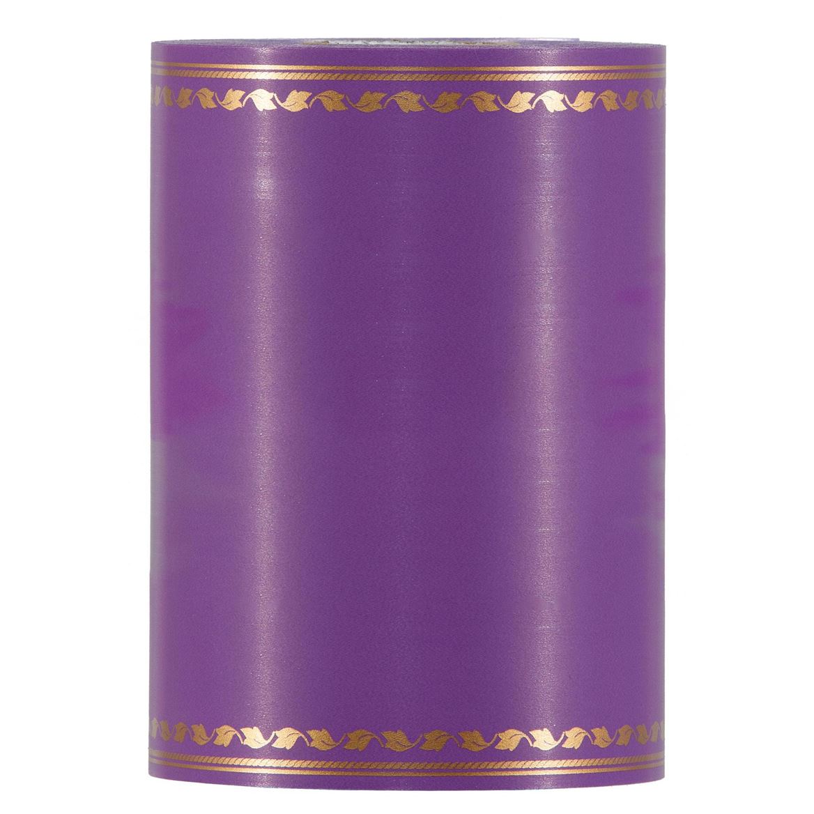 Nastri. Funeral Sparta Cm10x50mt Purple
