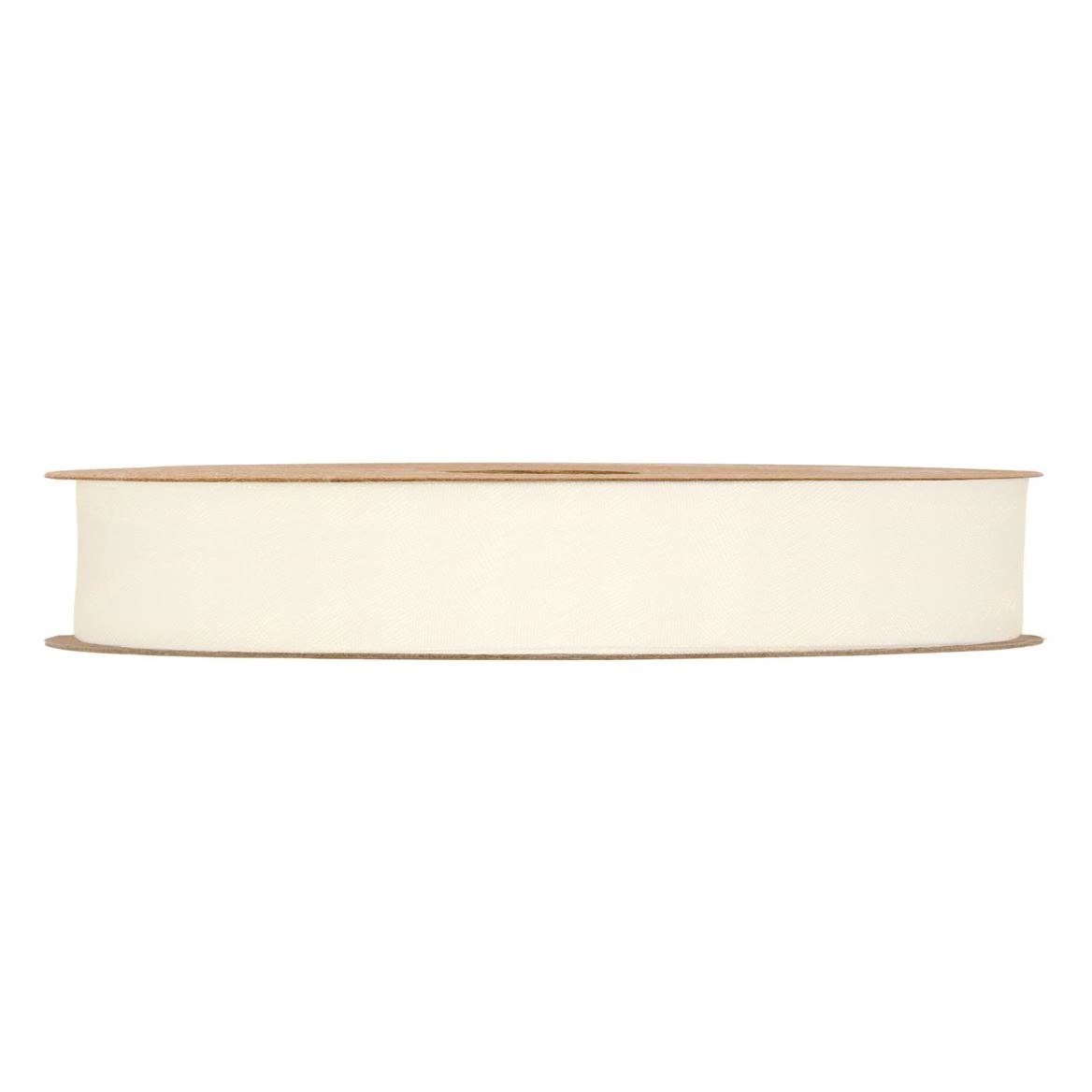 Nastri. Organza Matt Mm15x50m - Light Cream