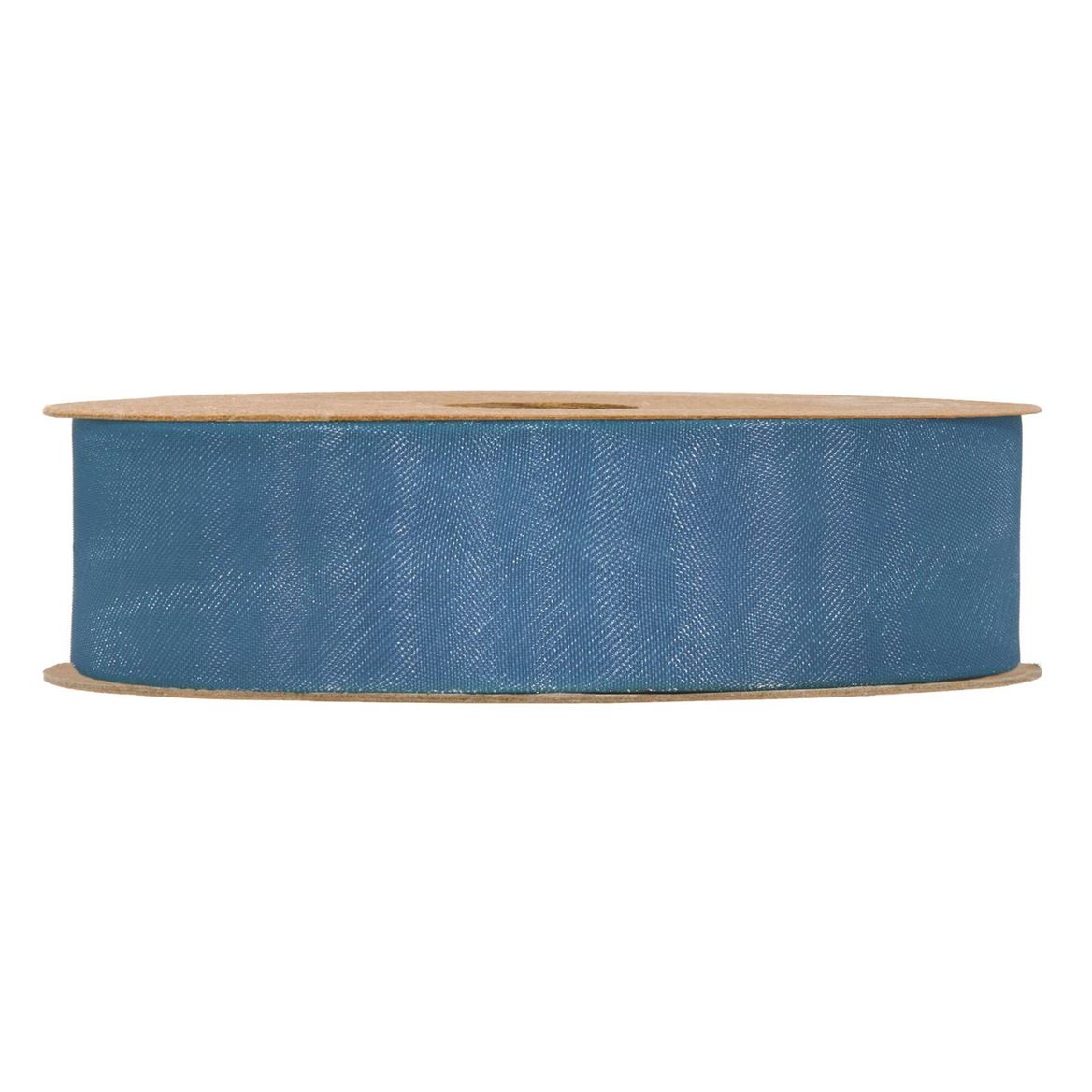 Nastri. Organza Matt Mm25x20m - Smokey Blue