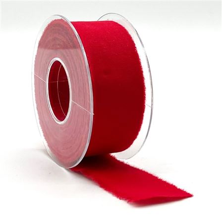 Nastri. Sfrangiato Mm40x15mt Rosso Scuro (07)