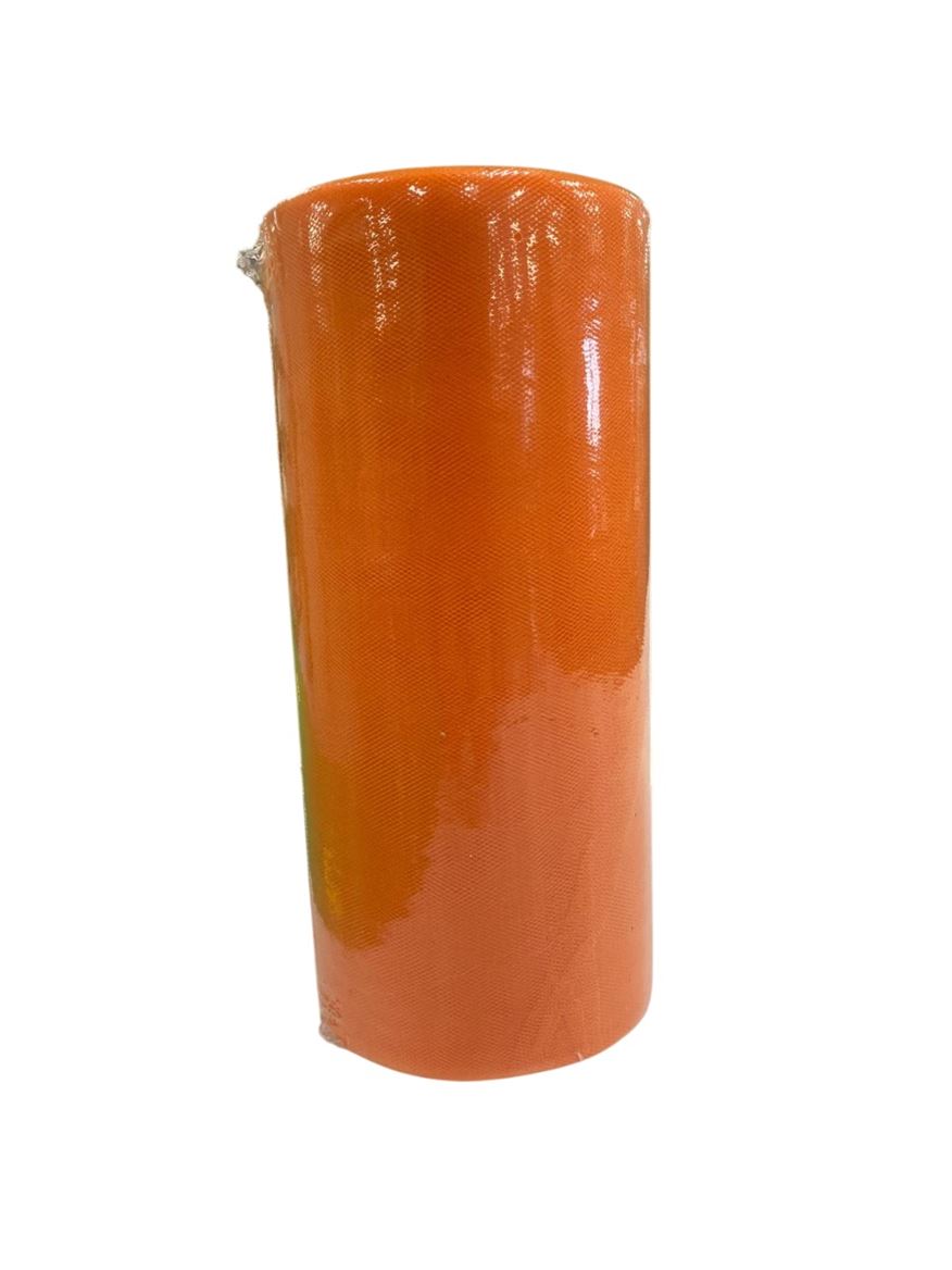 Nastri. Tulle Alto 25cm X 100mt - Arancione