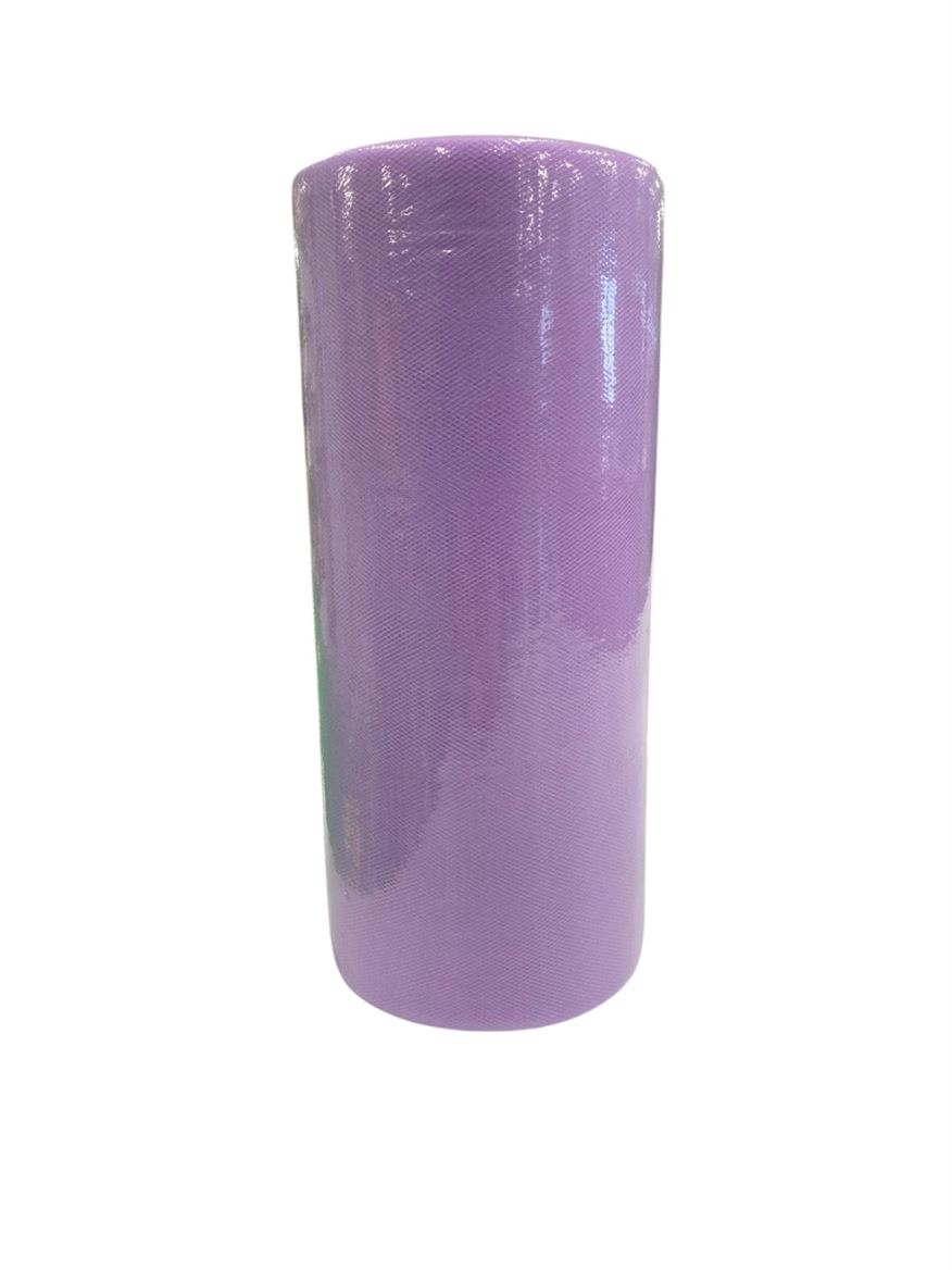 Nastri. Tulle Alto 25cm X 100mt - Lilla