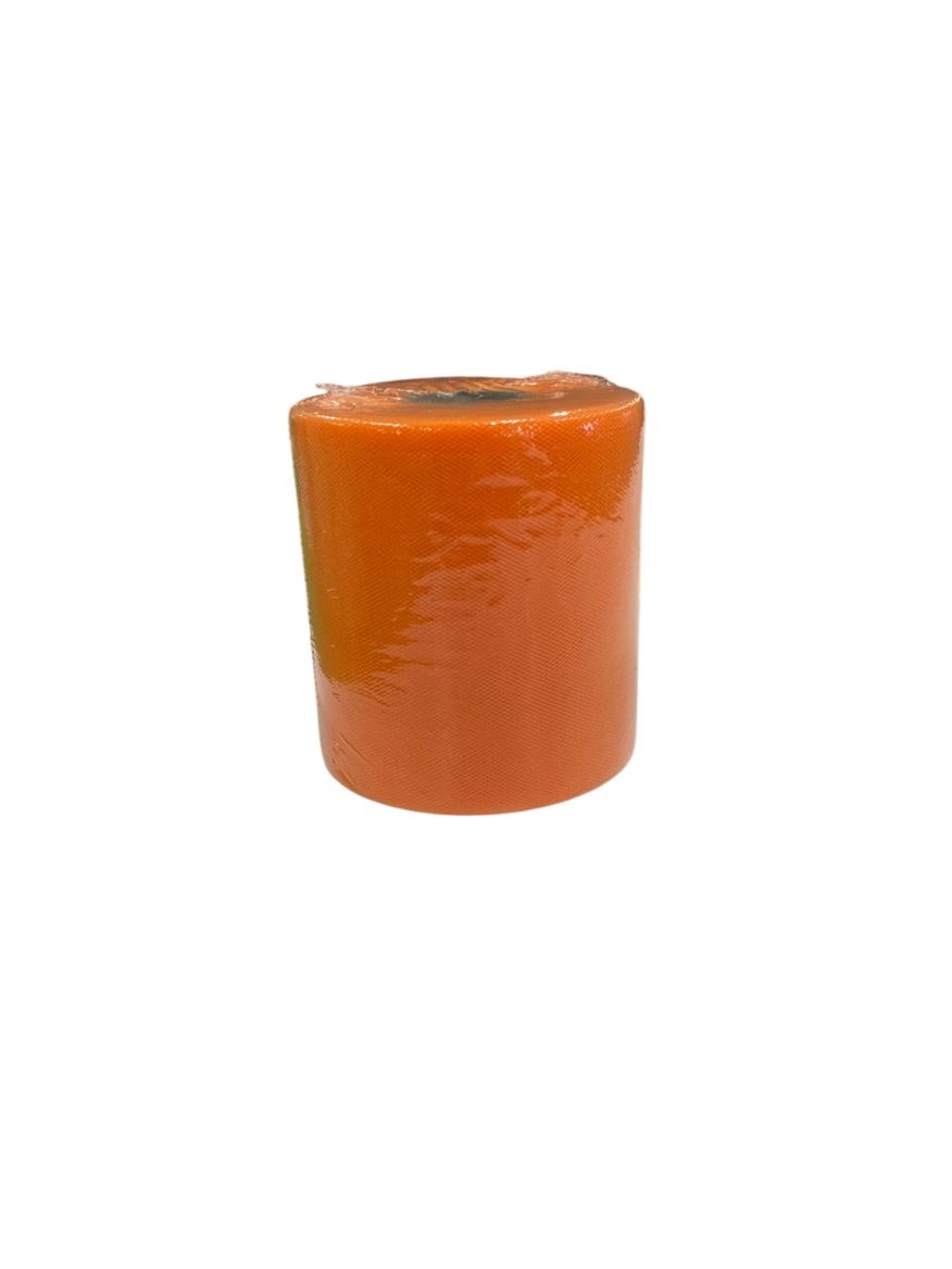Nastri. Tulle Basso 12,5cm X 100mt - Arancione