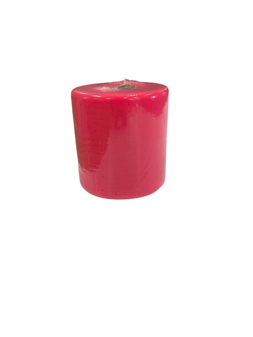 Nastri. Tulle Basso 12,5cm X 100mt - Fuchsia