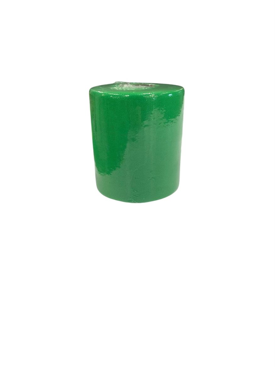Nastri. Tulle Basso 12,5cm X 100mt - Verde