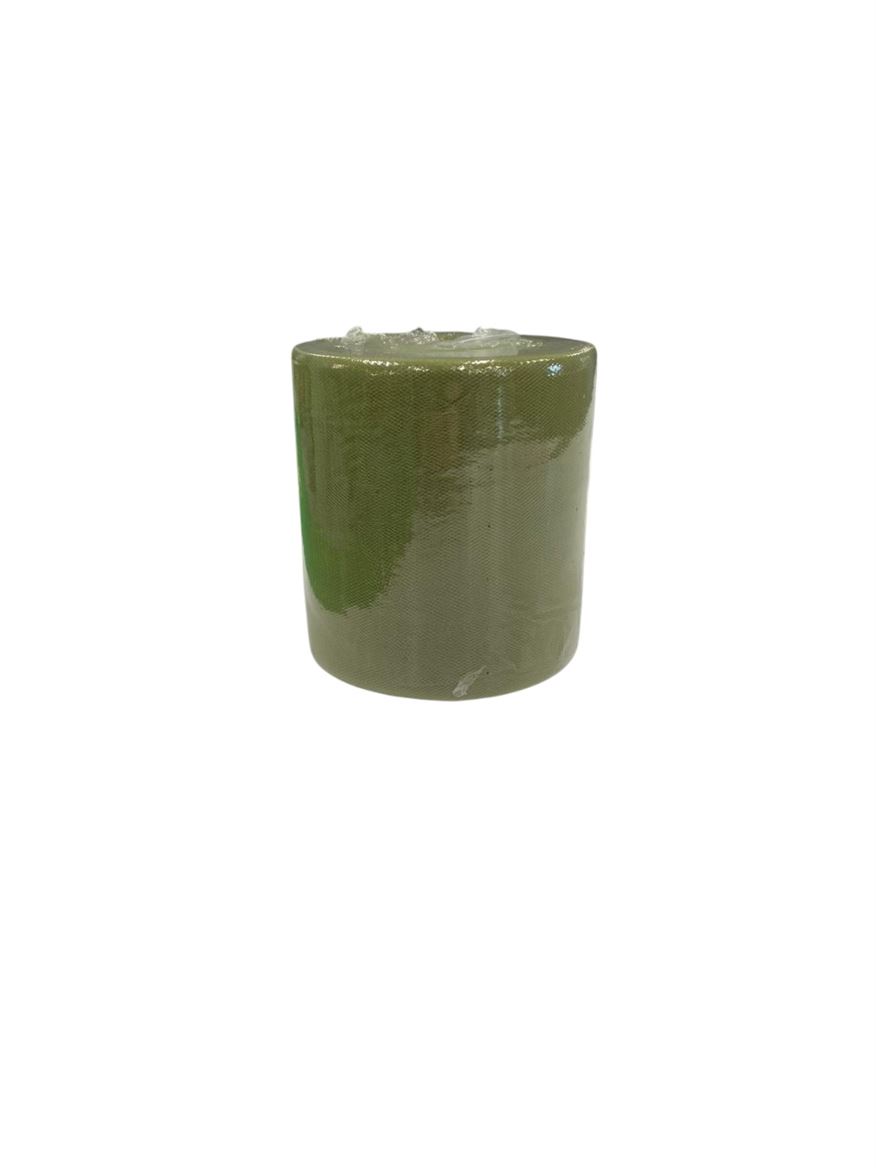 Nastri. Tulle Basso 12,5cm X 100mt - Verde Militar