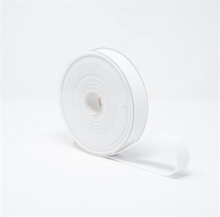 Nastri. Velluto 25x15mt Bianco (01)