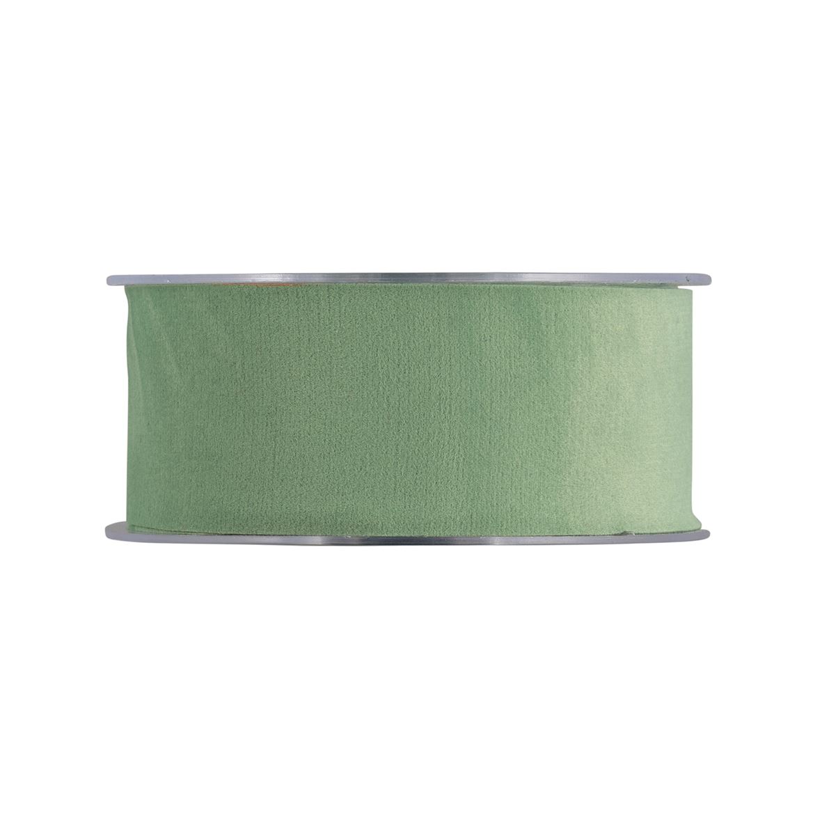 Nastri. Velluto 40x15mt - Verde Chiaro (19)