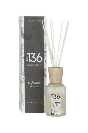Prof. Diffusore Premium 240ml N.136 - Amber E Ging